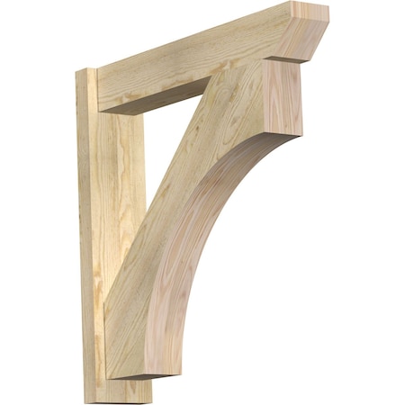 Ekena Millwork Westlake Slat Rough Sawn Outlooker, Douglas Fir, 6"W x 30"D x 30"H OUT06X30X30WTL06RDF